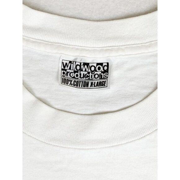 Vintage 1999 Space Explorer T-Shirt XL Wildwood Single Stitch - Picture 7 of 12